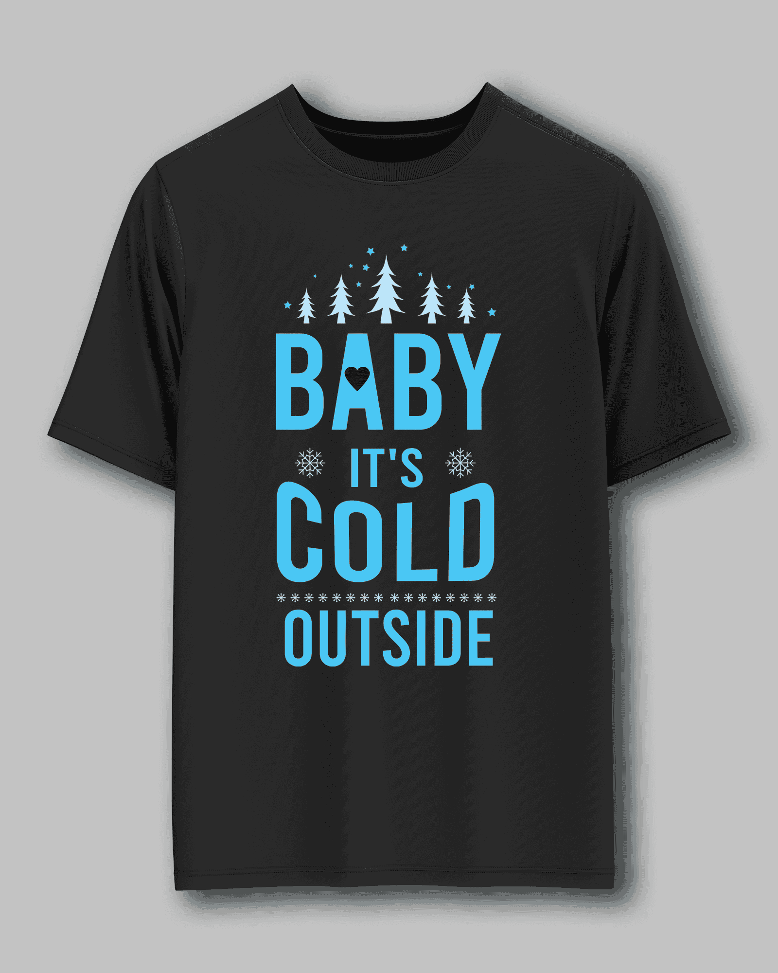 BABY ITS COLD - UNISEX OVERSIZED T-SHIRT