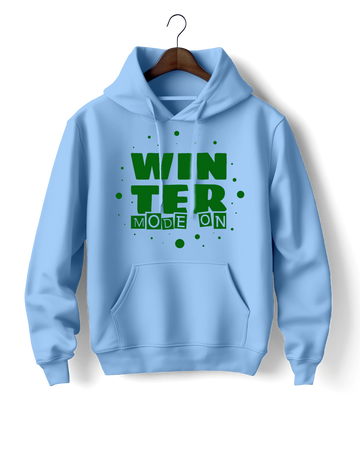 WINTER IS ON - MEN'S HOODED SWEATSHIRT