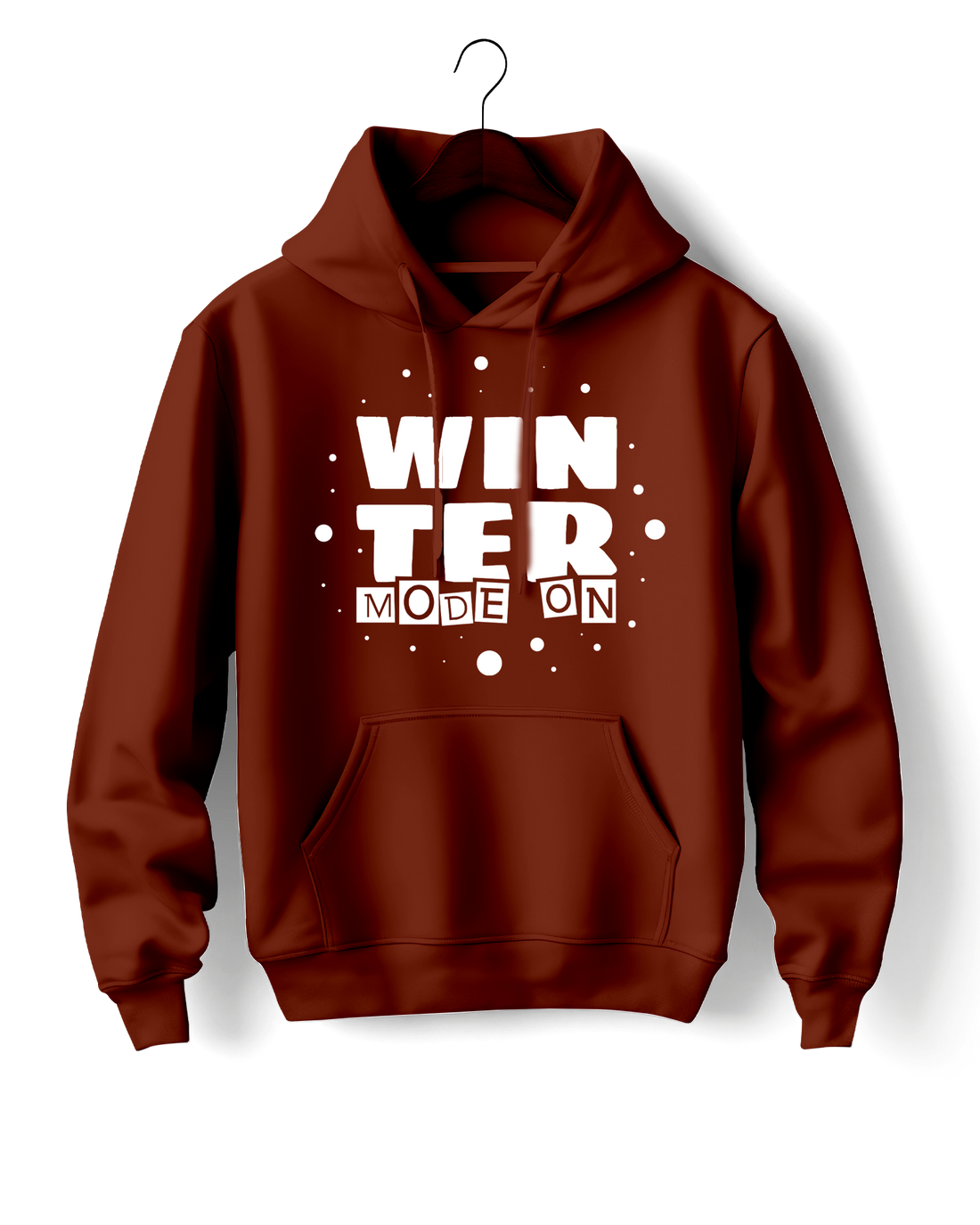 WINTER IS ON - MEN'S HOODED SWEATSHIRT