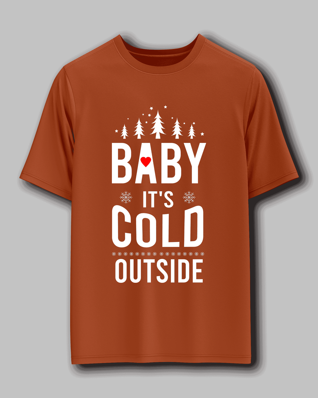 BABY ITS COLD - UNISEX OVERSIZED T-SHIRT